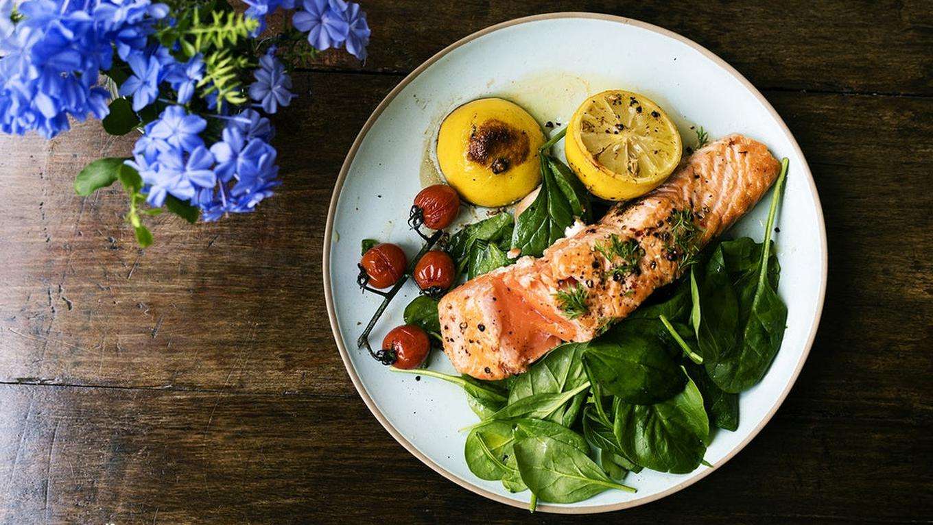 resep ikan salmon, cara memasak ikan, cara memasak ikan salmon panggang, menu diet sehat