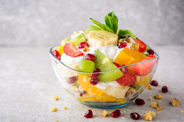 resep salad buah yoghurt